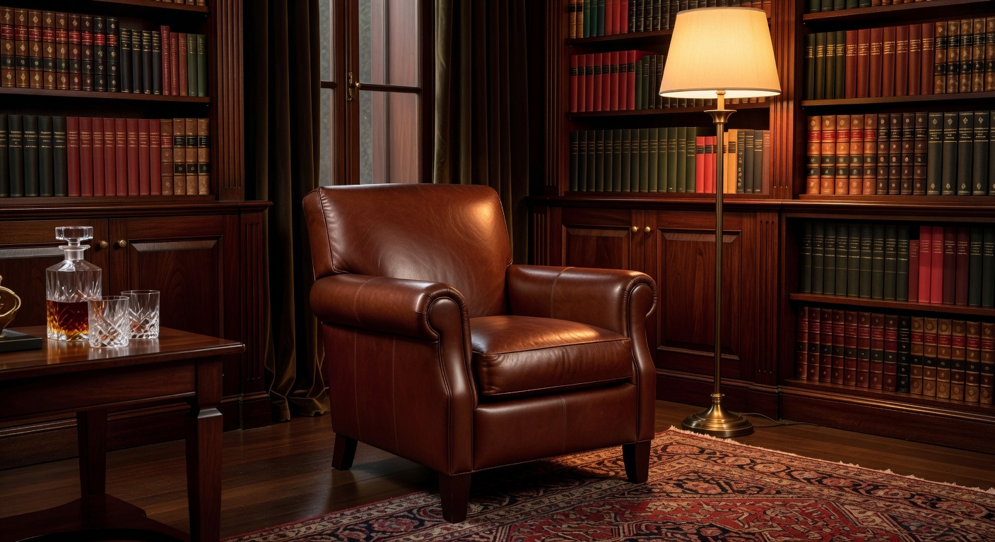 Sillón de Cuero Premium – Embia